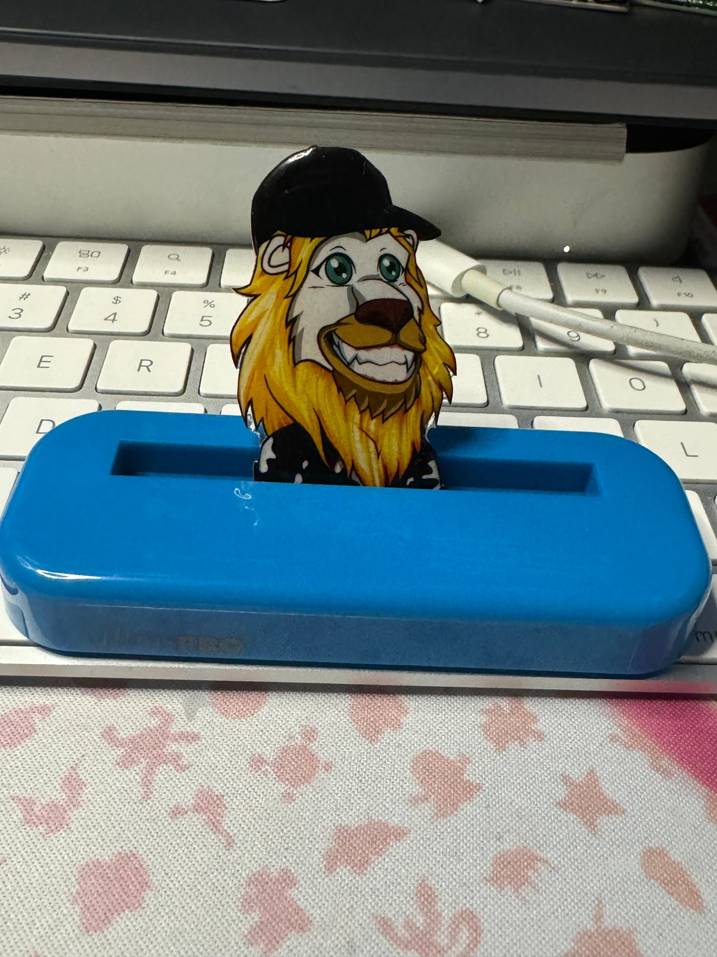 Lazy Lion Pin