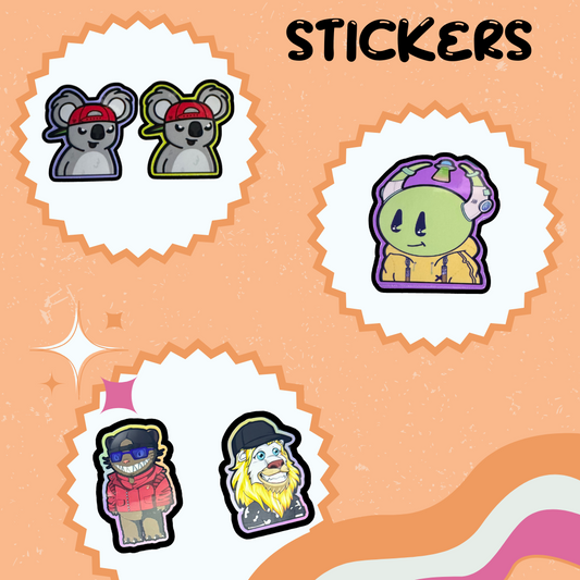 Custom Die Cut Stickers