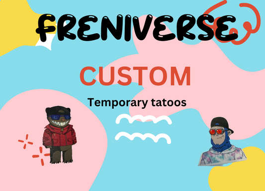 Custom Temporary Tattoos Sheet