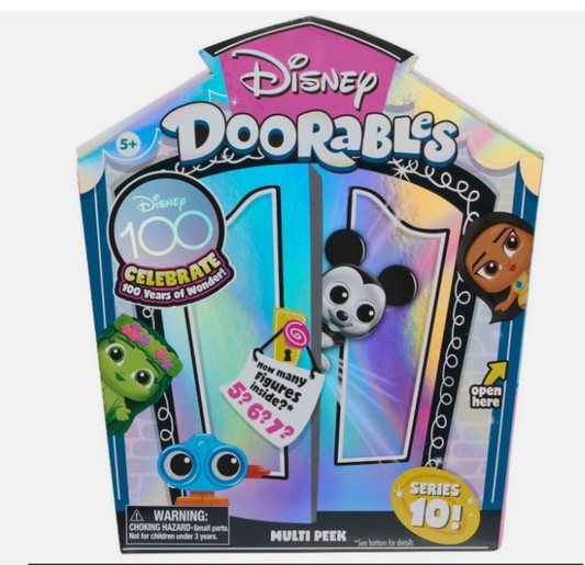 Disney Doorables NEW Multi Peek Series 10, Collectible Blind Bag Figures 🔥