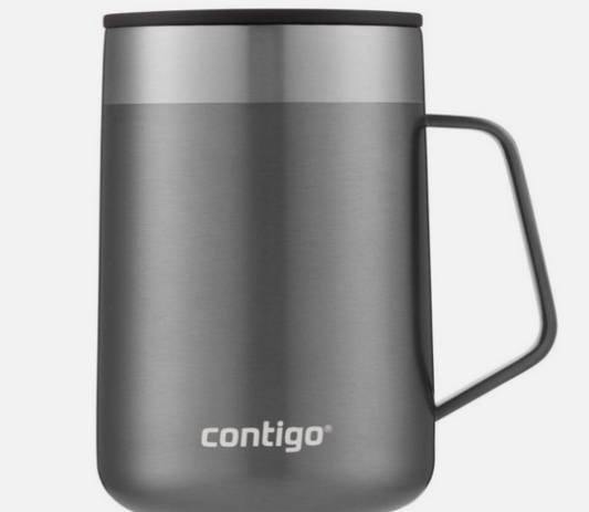 Contigo Stainless Steel 14 oz Splash Proof Double Wall Insulated Travel Mug New