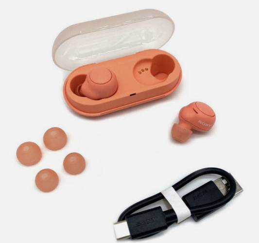 Sony WF-C500 Bluetooth Earbud (In Ear) Headphones - Coral