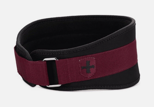 NEW Harbinger Women's 5" Foam Core Weight Lifting Belt - Black/Merlot Size Small
