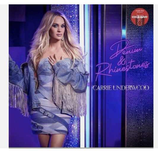 Carrie Underwood Denim & Rhinestones Target Exclusive Vinyl SEALED PURPLE
